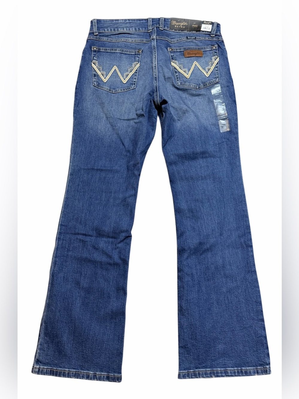 Wrangler Retro Mae Mid-Rise Bootcut Jeans 13x30 NWT - Picture 4 of 9